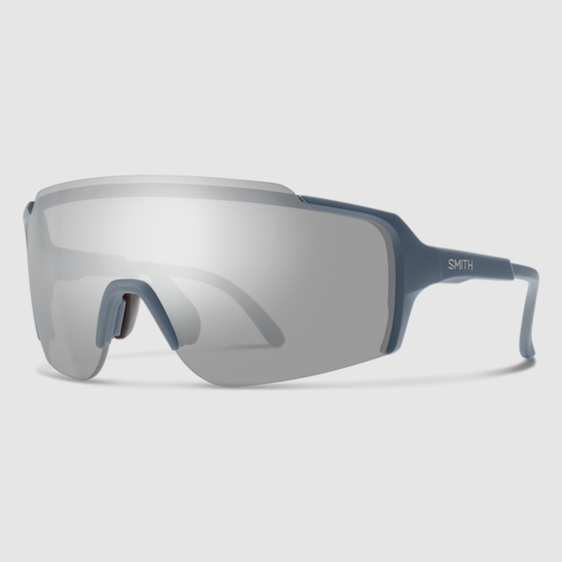 Smith Flywheel Sunglasses Matte Iron/ChromaPop Platinum Mirror-1